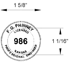 Approved seal diagram